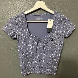 Hollister Seamed Cinch Top